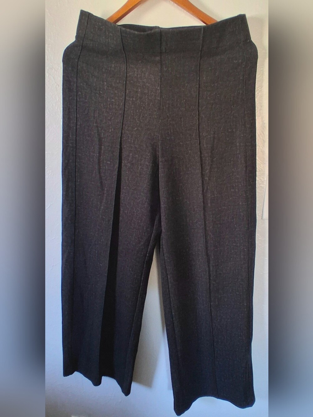 Jones & CO Wide Leg Gray Dress Pants